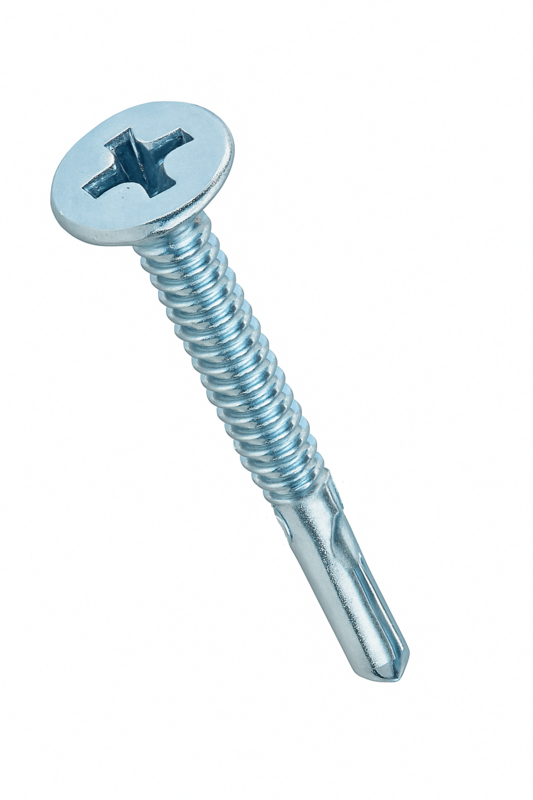 25T275TPE0Z/SSN/P628 1/4-14 X 2 3/4 PHIL WAFER SDS SHANK SLOT NO WINGS ZINC